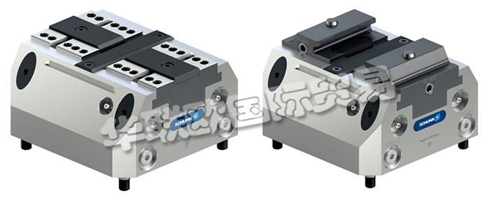 雄克二爪氣缸中的TANDEM系列氣動夾具可在受限空間內(nèi)實現(xiàn)高夾持力。廣泛的產(chǎn)品范圍,其中包括氣動夾具,具有標準夾爪行程、長行程、利用固定夾爪進行夾持、卡爪快換系統(tǒng)或感應(yīng)式卡爪監(jiān)控,始終提供最適合您應(yīng)用的產(chǎn)品。雄克二爪氣缸有極其緊湊的設(shè)計,高達 55 kN 的極高夾持力,夾持力可通過氣壓調(diào)節(jié),中央機床側(cè)中央潤滑,標配為兩個爪接口。