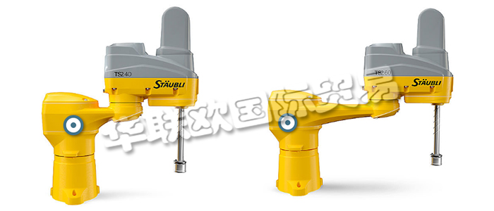 STAUBLI開發(fā)了一系列功能強(qiáng)大的四軸機(jī)器人,旨在滿足汽車、食品、制藥、塑料和電子電氣等領(lǐng)域最嚴(yán)格的生產(chǎn)要求。SCARA (水平多關(guān)節(jié)機(jī)械手臂) 系列可用于多種應(yīng)用, 能快速執(zhí)行上下料、裝配、包裝/碼垛、拾放/搬運(yùn)、分揀、堆垛和整列等高精度、重復(fù)性等任務(wù)。此外,全新 TS2 系列使用了與六軸 TX2 機(jī)器人相同的模塊化結(jié)構(gòu)和 CS9 控制器,相同的機(jī)器人底座帶來模塊化和最優(yōu)開發(fā)時(shí)間。