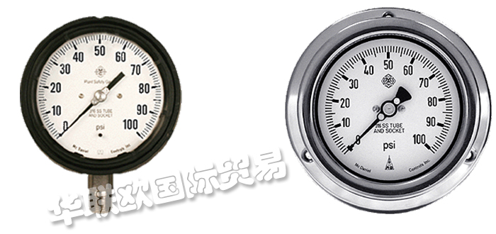 經(jīng)銷(xiāo)美國(guó)MCDANIEL CONTROLS壓力表工業(yè)安全儀表